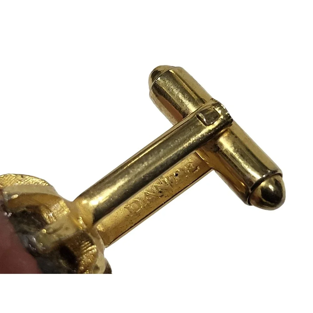 Vintage Genuine Austrian Crystal DANTE CuffLinks WOW‎